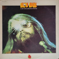 Jazz album cover featuring Leon Russell and The Shelter People, with vibrant artwork and bold typography by Rectangle Triangle.