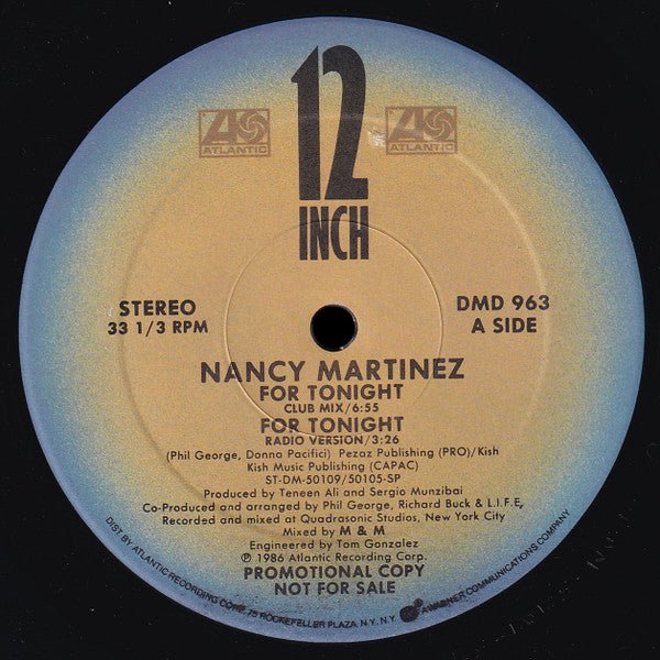 For Tonight 2 Nancy Martinez
