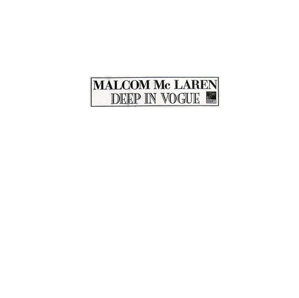 Deep In Vogue Malcolm McLaren