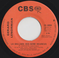 Gerard Lenorman* - La Ballade Des Gens Heureux