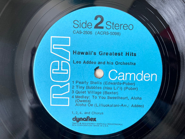 Hawaii's Greatest Hits