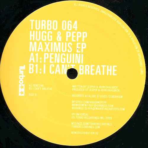 Maximus EP Hugg & Pepp