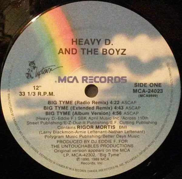 Big Tyme / More Bounce Heavy D. & The Boyz