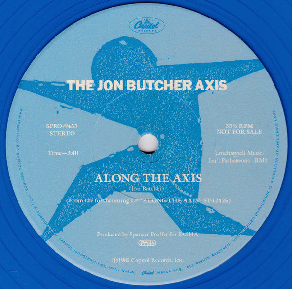 Along The Axis / Stop The Jon Butcher Axis