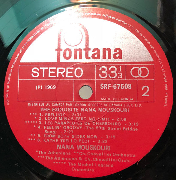 The Exquisite Nana Mouskouri | Rectangle Triangle  