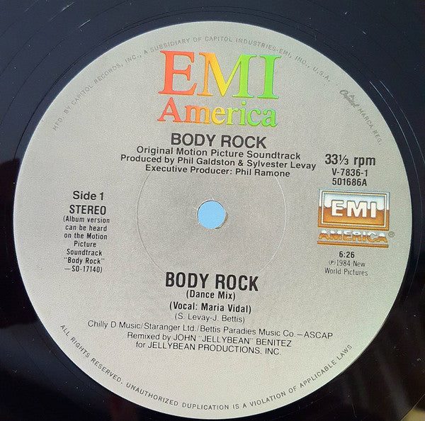 Body Rock Maria Vidal
