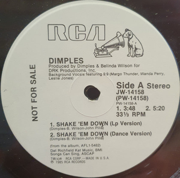 Shake 'Em Down Richard 'Dimples' Fields
