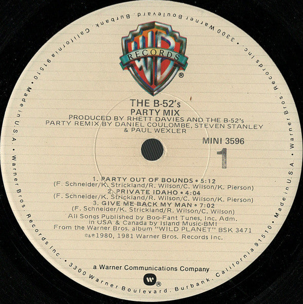 Party Mix! The B-52's