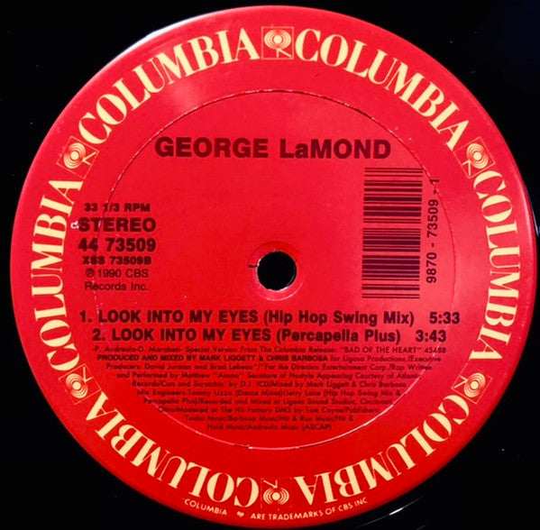 Look Into My Eyes George LaMond