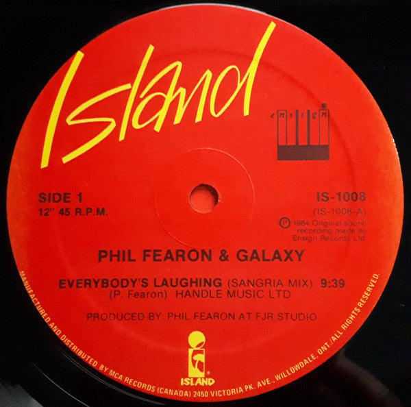 Everybody's Laughing (Sangria Mix) Phil Fearon & Galaxy