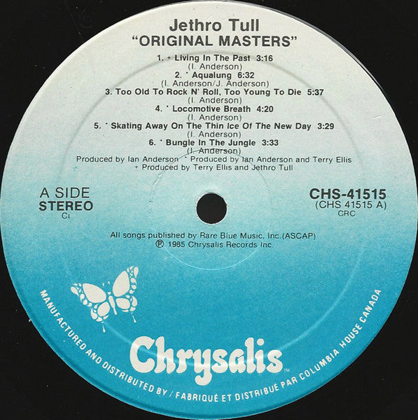Original Masters Jethro Tull