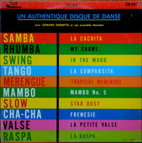 Rectangle Triangle Un Authentique Disque De Danse vinyl record with colorful abstract artwork on the label.