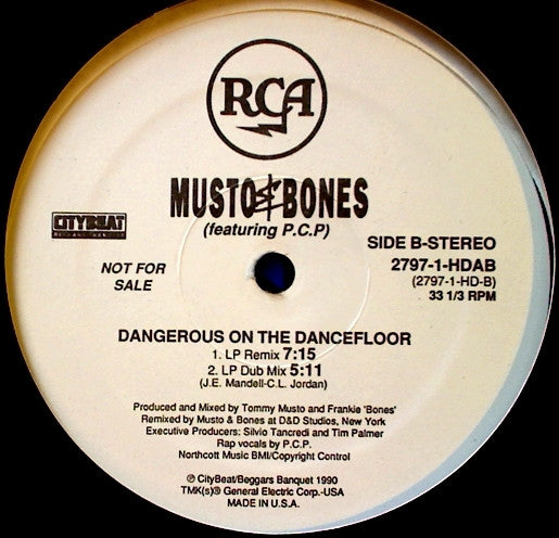 Rectangle Triangle Dangerous On The Dancefloor music album cover featuring vibrant, abstract geometric shapes and bold text.
