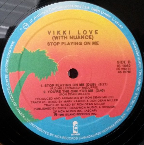 Stop Playing On Me 2 Vikki Love,Nuance