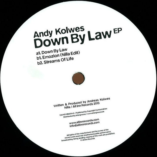 Andy Kolwes - Down By Law EP