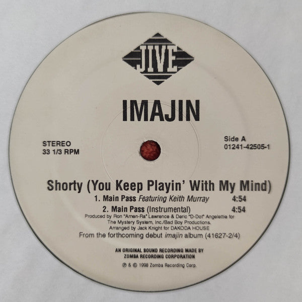 Shorty (You Keep Playin' With My Mind) 2 Imajin,Keith Murray