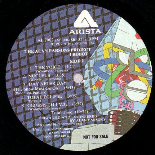 I Robot The Alan Parsons Project