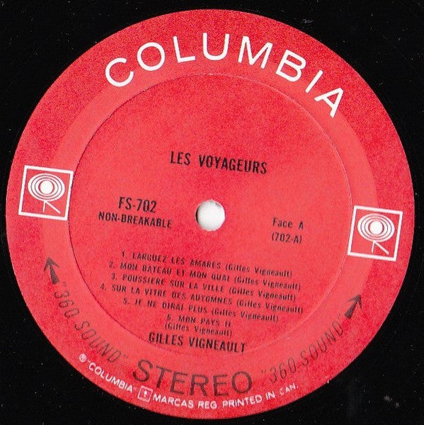Les Voyageurs Gilles Vigneault