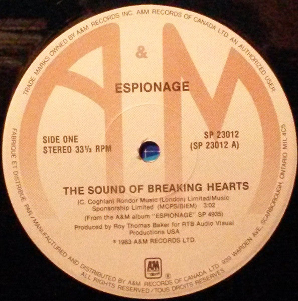 The Sound Of Breaking Hearts