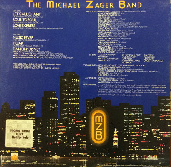 Let's All Chant The Michael Zager Band