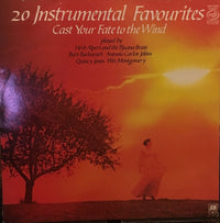 Rectangle Triangle 20 Instrumental Favourites Cast Your Fate To The Wind album cover with musical notes and artistic design.