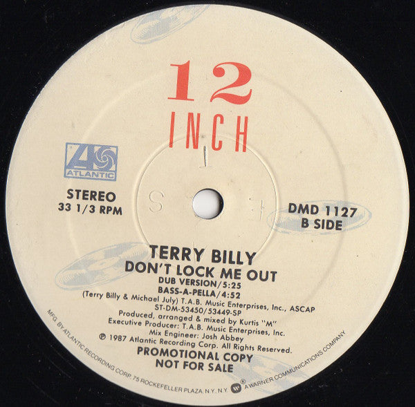 Don't Lock Me Out Terry Billy