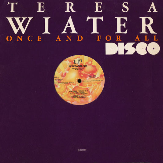 Once And For All (Special Disco Mix)