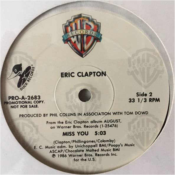 Miss You Eric Clapton