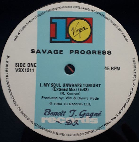 My Soul Unwraps Tonight Savage Progress