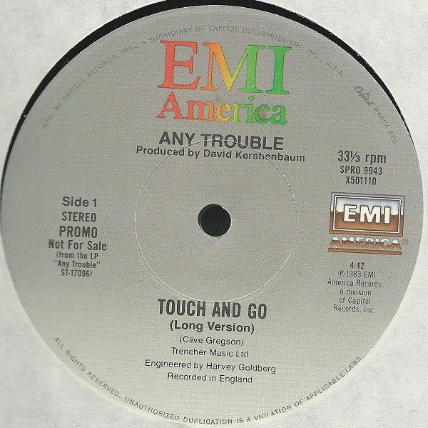 Touch And Go / Foundations