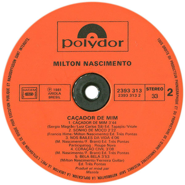 Caçador De Mim Milton Nascimento