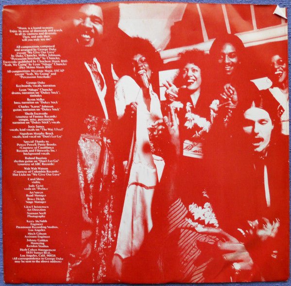 Don't Let Go 2 George Duke