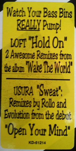 Hold On / Sweat Loft,U.S.U.R.A.