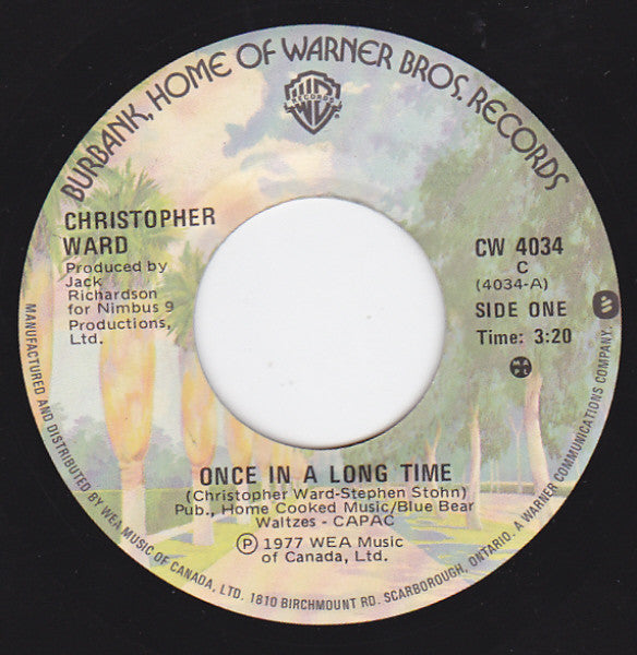Once In A Long Time / Dance Away Christopher Ward