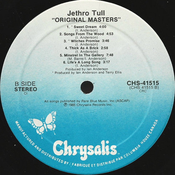 Original Masters Jethro Tull