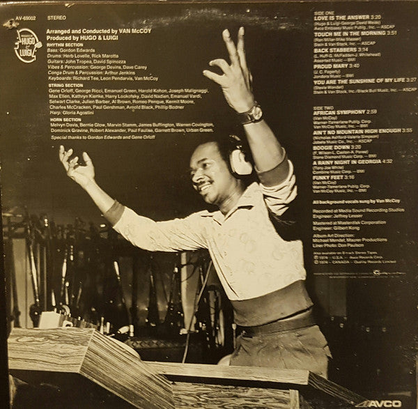 Love Is The Answer Van McCoy & The Soul City Symphony