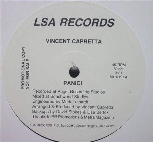 Vincent Capretta - Panic!