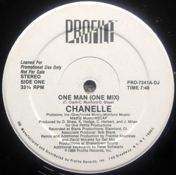 One Man Chanelle