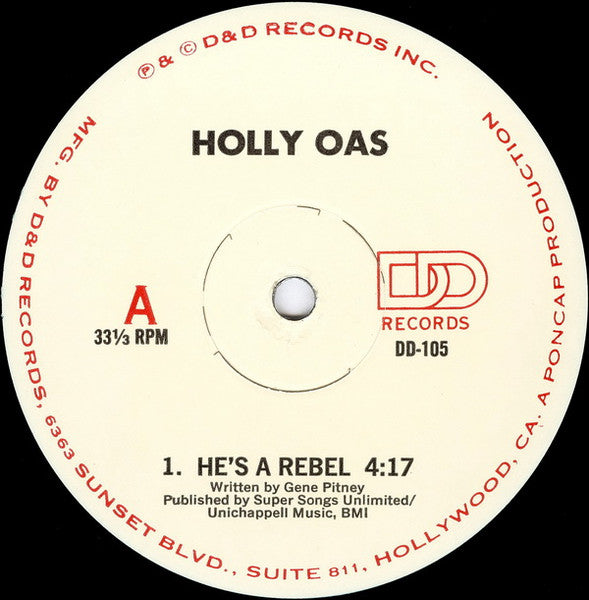 He's A Rebel Holly Oas