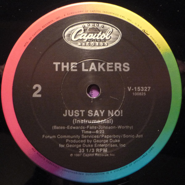 Just Say No! The Lakers