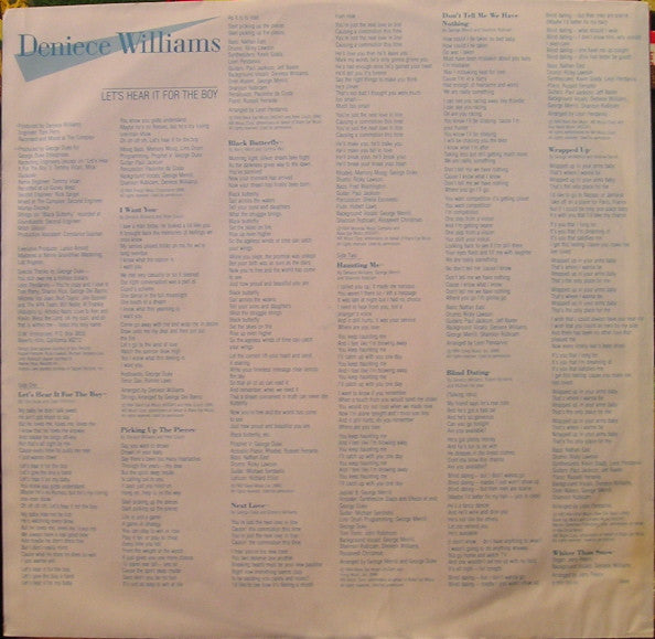 Let's Hear It For The Boy Deniece Williams