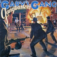 Rectangle Triangle Gangbusters 2 game box with colorful artwork and game pieces on a table.