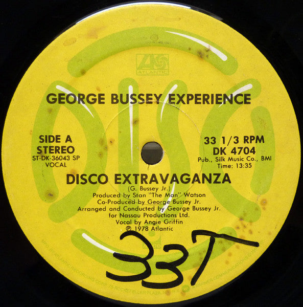 Disco Extravaganza George Bussey Experience