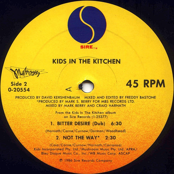 Bitter Desire Kids In The Kitchen