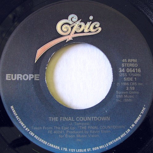 Europe (2) - The Final Countdown