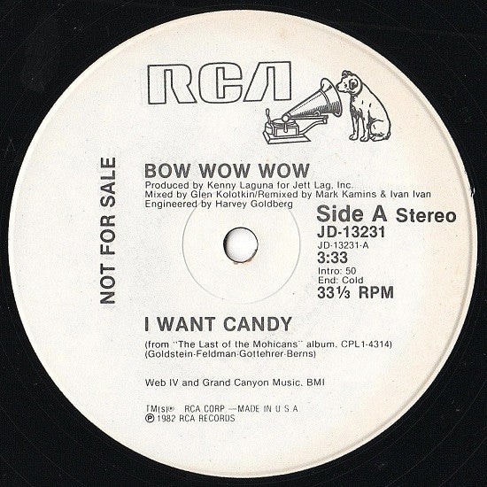 I Want Candy Bow Wow Wow