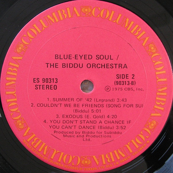 Blue-Eyed Soul Biddu Orchestra