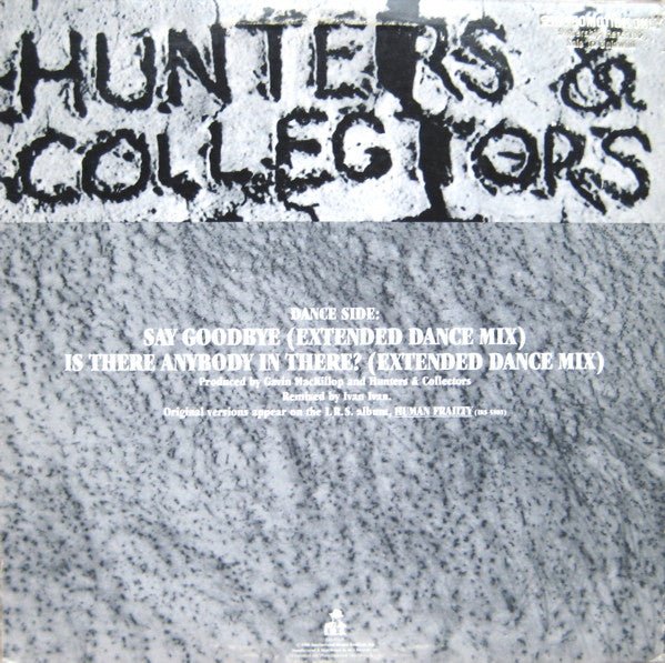 Throw Your Arms Around Me 2 Hunters & Collectors