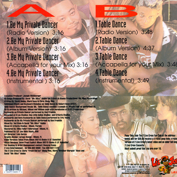 Be My Private Dancer / Table Dance | Rectangle Triangle  