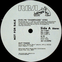 Evelyn King - Out There / Make Up Your Mind, 12" vinyl, on RCA (1979)